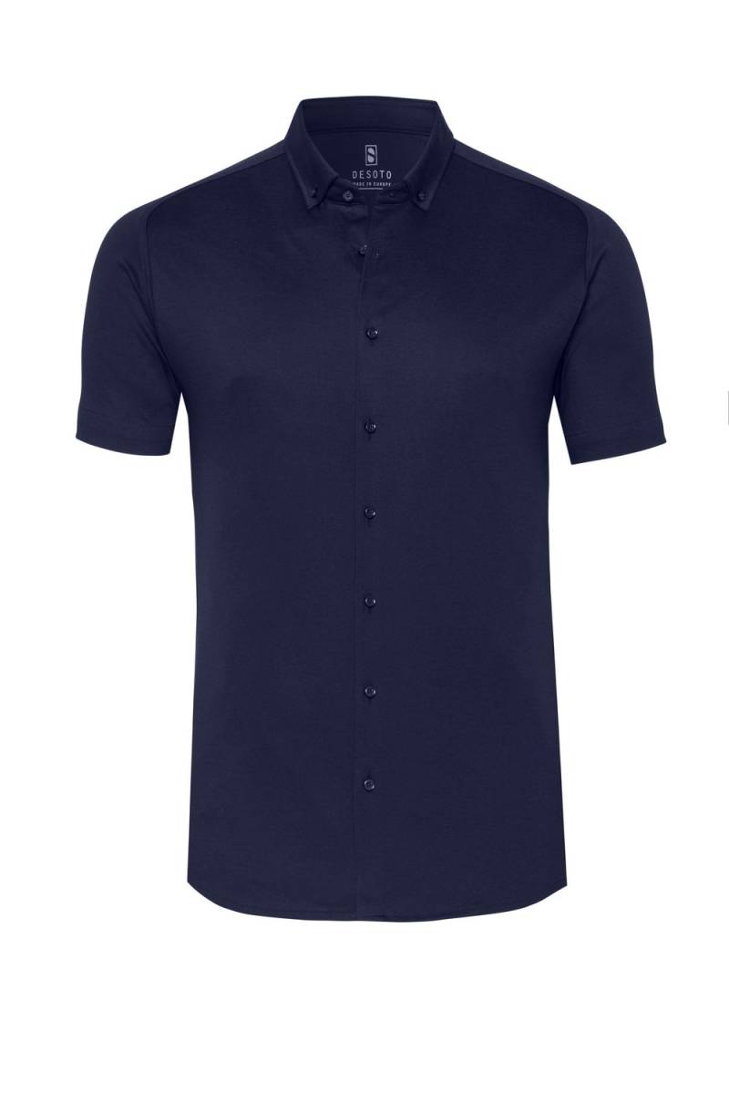 DESOTO Kurzarmhemd »Casual Modern BD 1/2«, Mit Rundhalsausschnitt von DESOTO