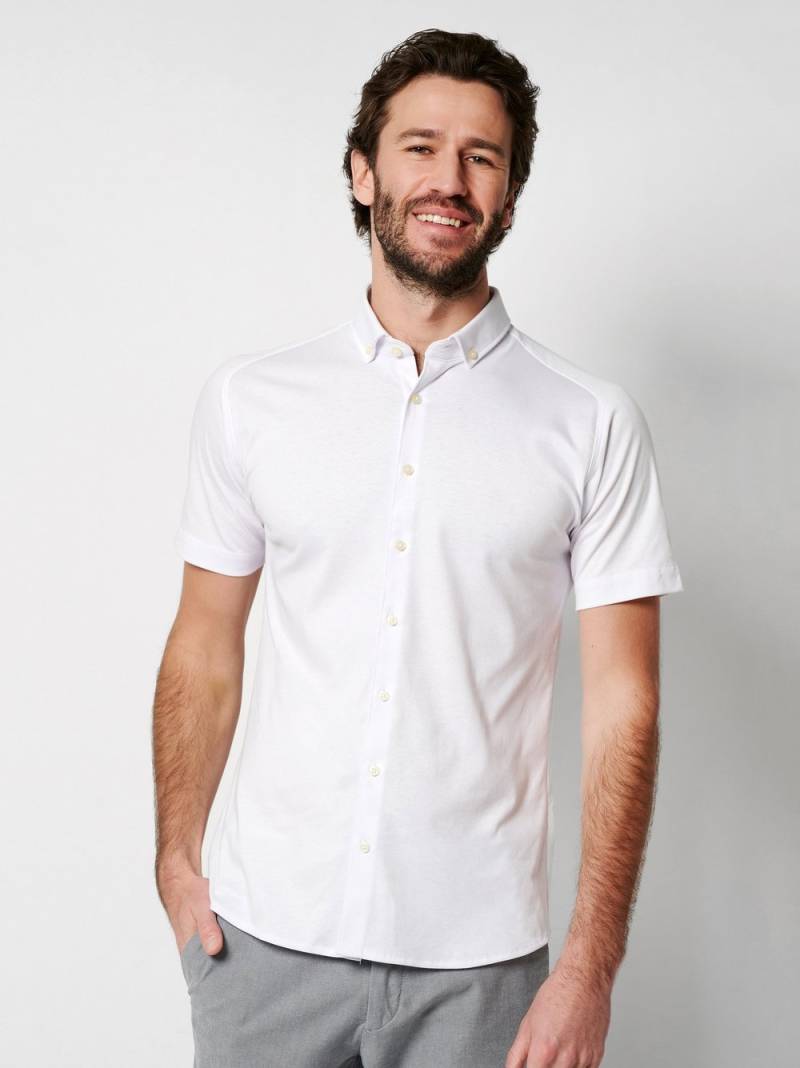 DESOTO Kurzarmhemd »Casual Modern BD 1/2«, Mit Rundhalsausschnitt von DESOTO