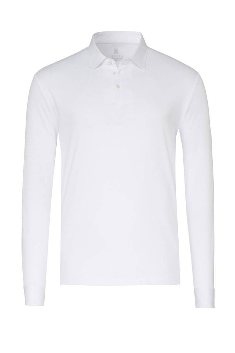 DESOTO Langarm-Poloshirt »Essential Polo Kent 1/1«, Mit Rundhalsausschnitt von DESOTO