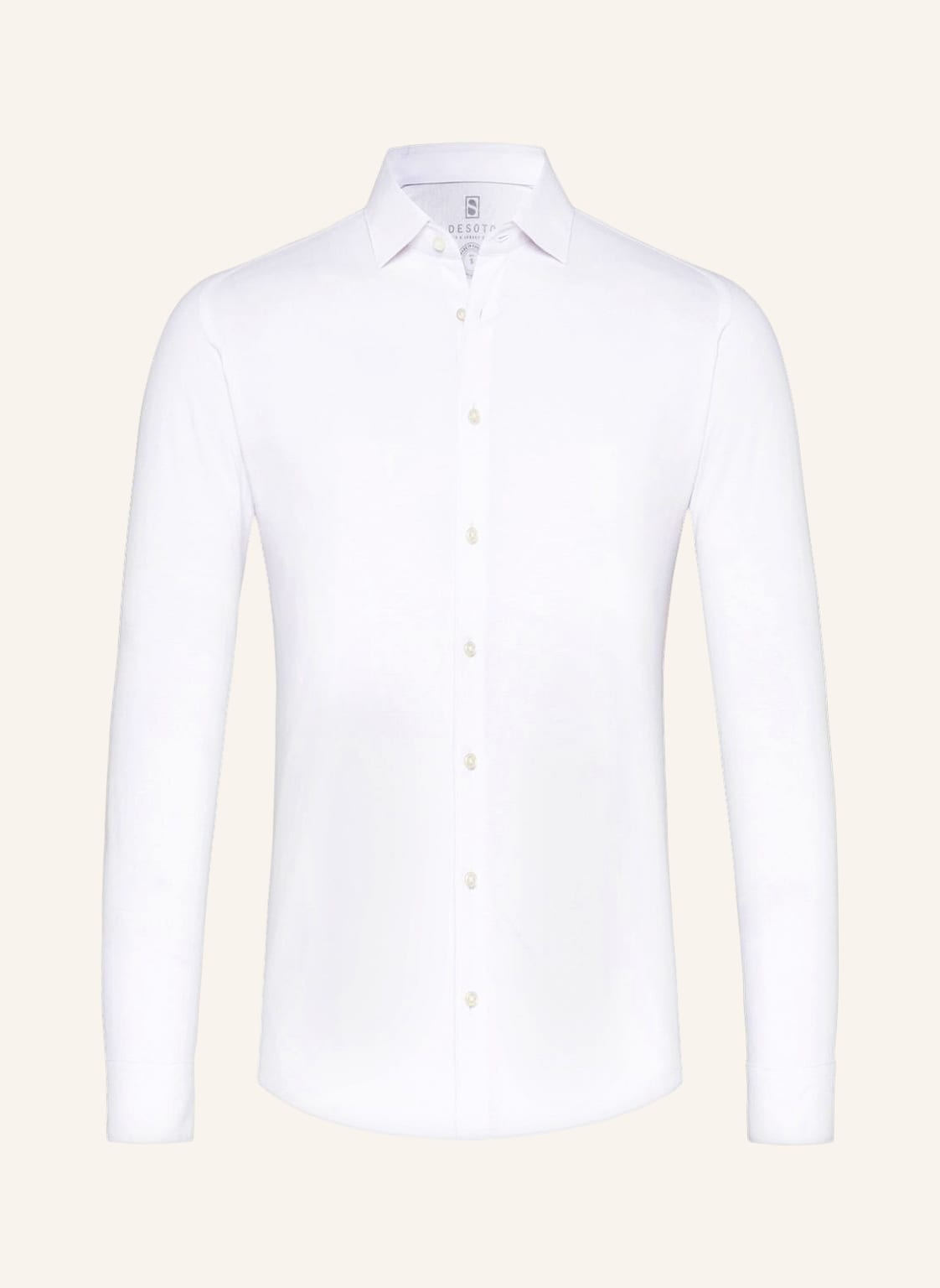 Desoto Jerseyhemd Slim Fit weiss Desoto Jerseyhemd Slim Fit weiss von DESOTO