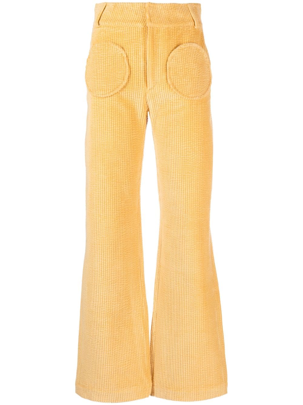 DESTREE Yoshitomo corduroy trousers - Yellow von DESTREE