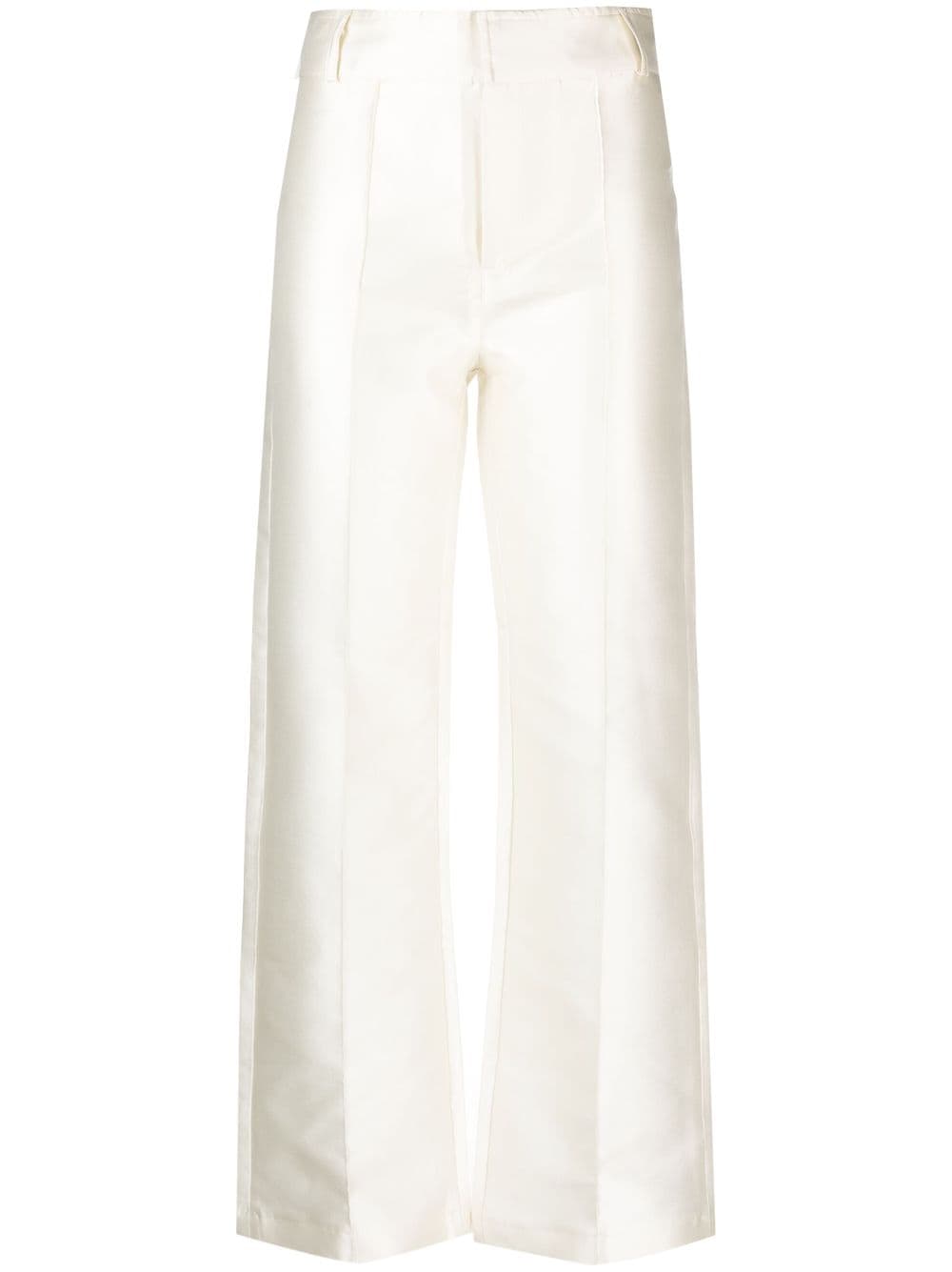 DESTREE Yoshitomo straight-leg trousers - White von DESTREE