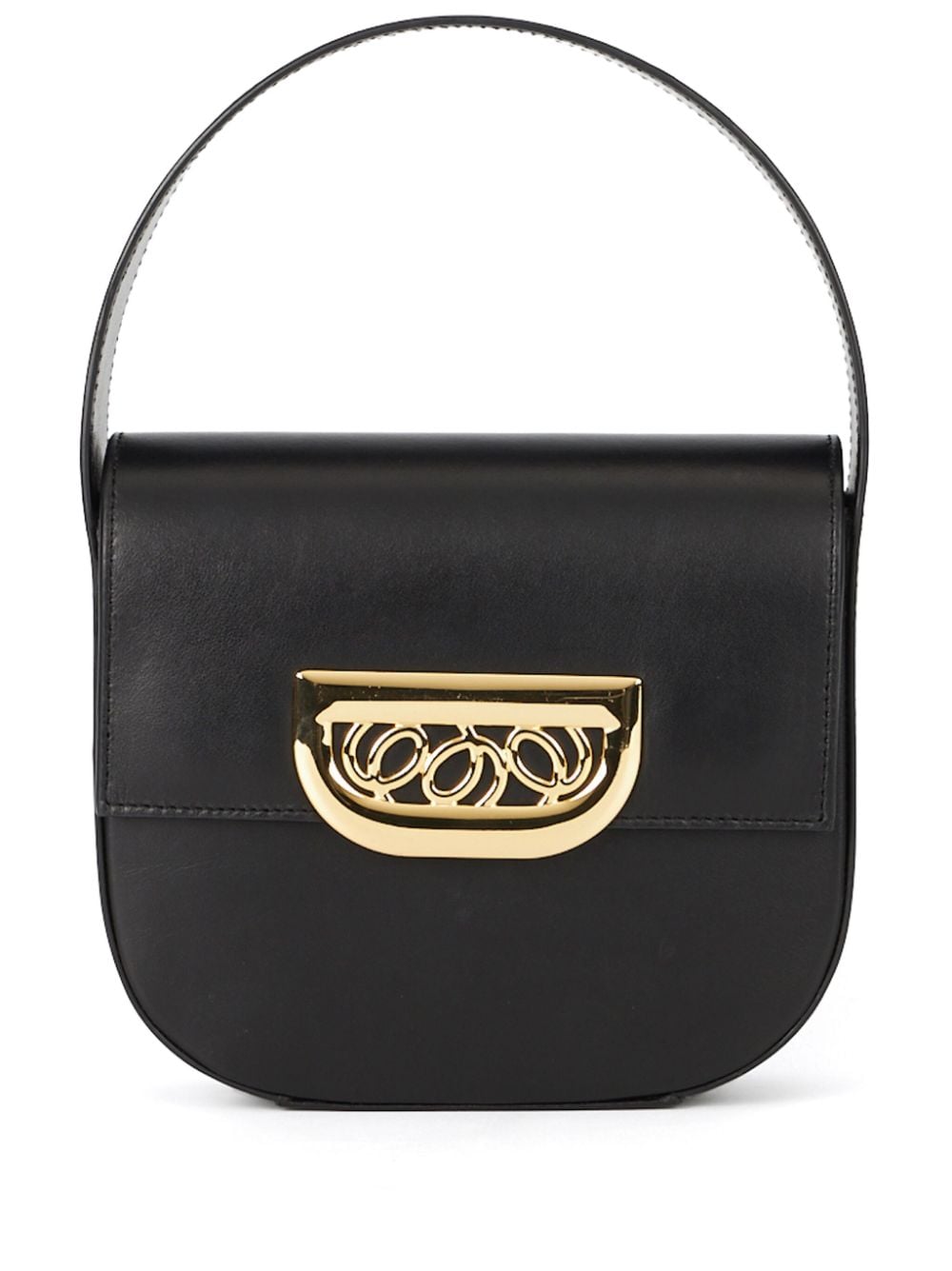 DESTREE small Martin leather shoulder bag - Black von DESTREE