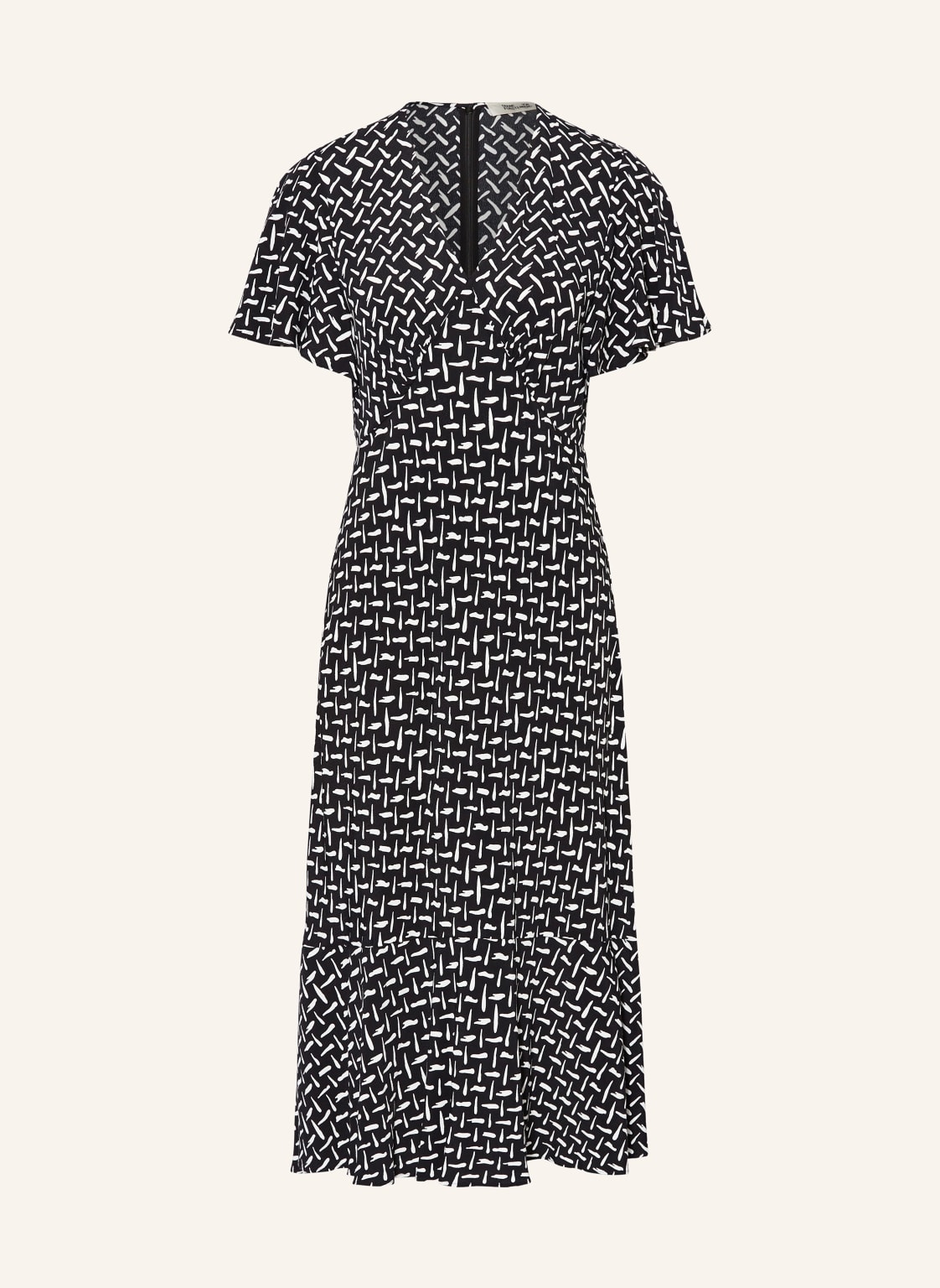 Diane Von Furstenberg Kleid Cecelia schwarz von DIANE VON FURSTENBERG