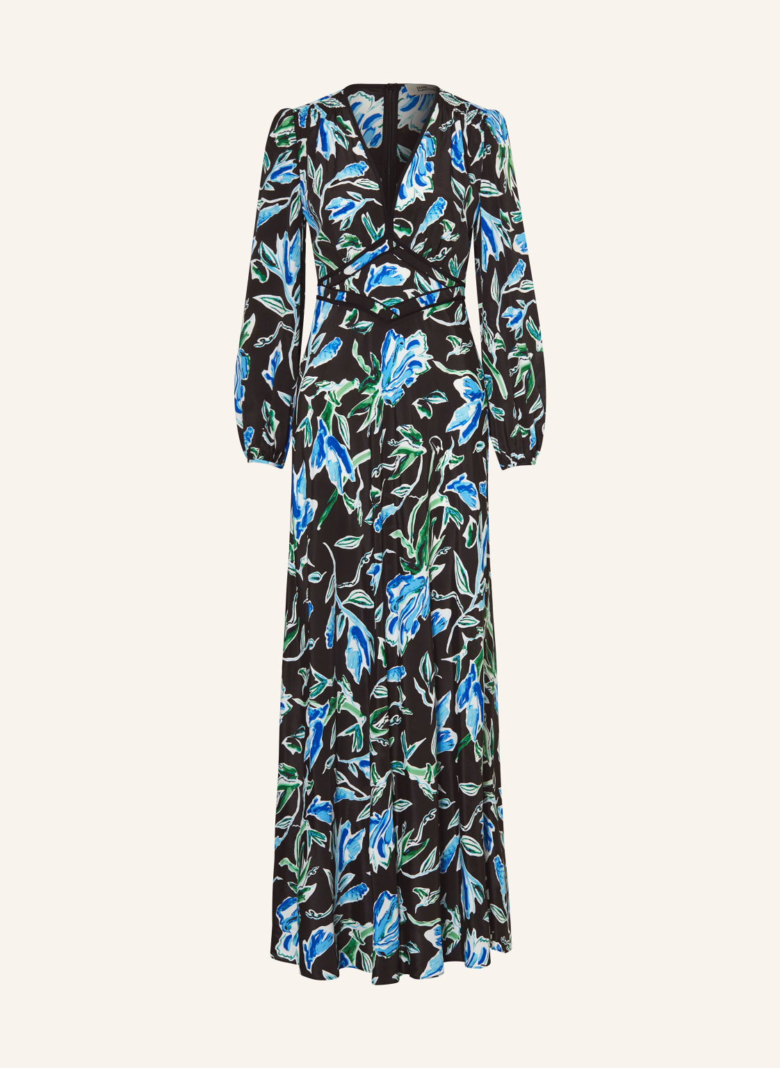 Diane Von Furstenberg Kleid Seline Mit Seide schwarz Diane Von Furstenberg Kleid Seline Mit Seide schwarz von DIANE VON FURSTENBERG