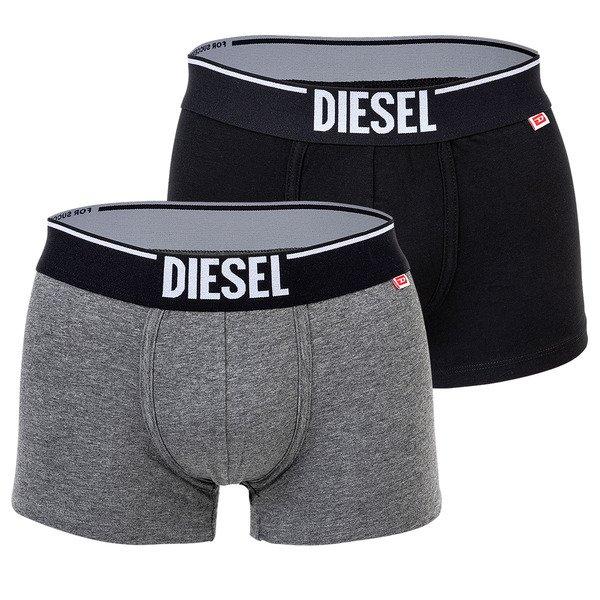 Boxershort 2er Pack Stretch-umbx-damientwopack Herren Taubengrau XL von DIESEL