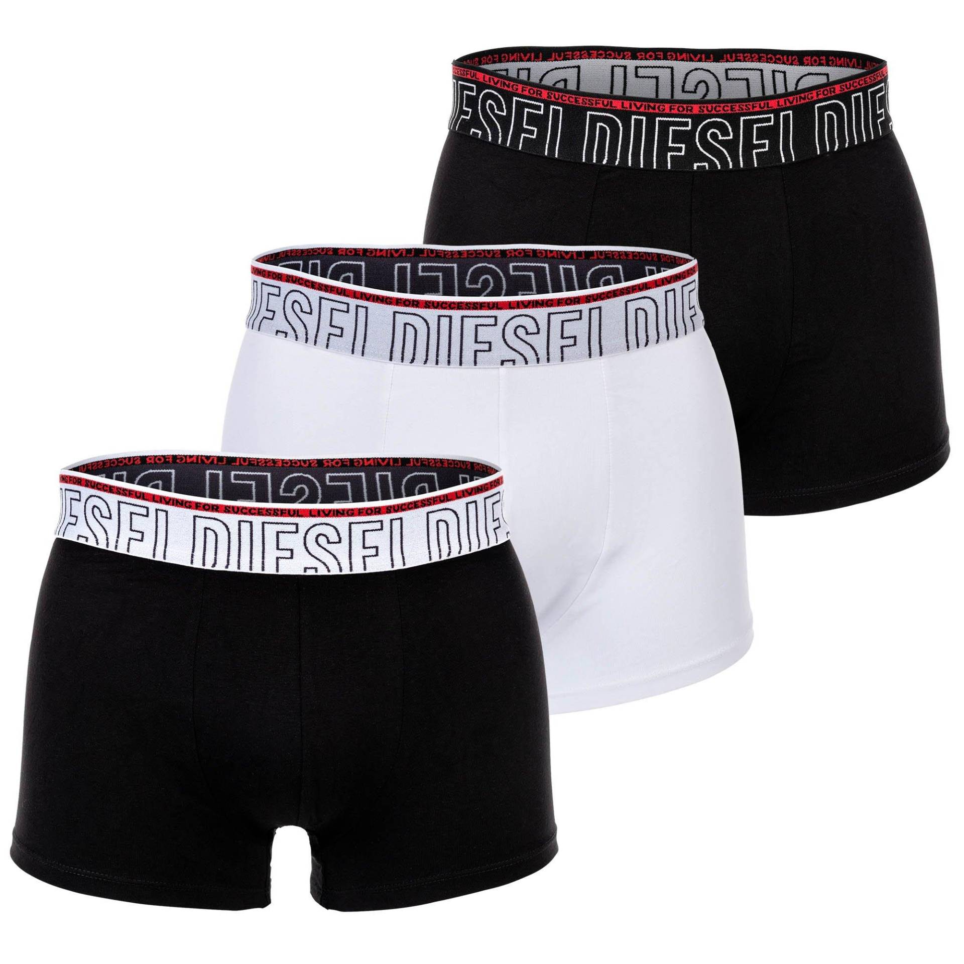 Boxershort 3er Pack Stretch-umbx-damienthreepack Herren Schwarz L von DIESEL