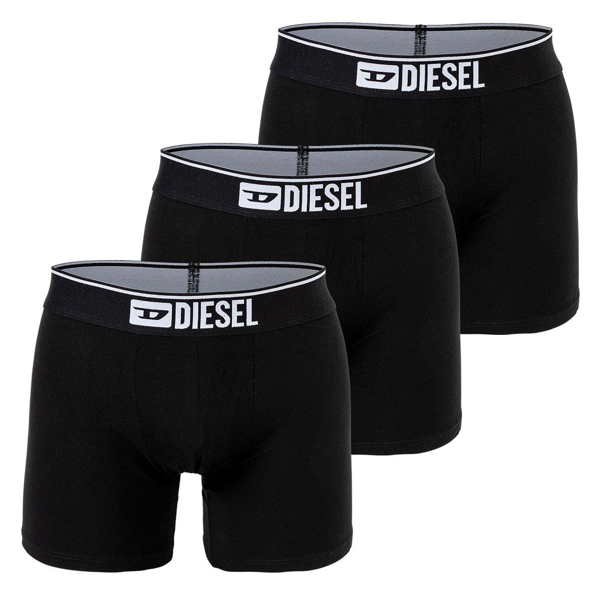 Boxershort 3er Pack Stretch-umbx-sebastianthreepack Herren Schwarz S von DIESEL