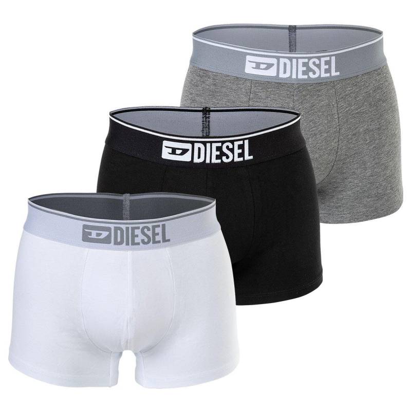 Boxershort 3er Pack Stretch-umbx-damienthreepack Herren Taubengrau XL von DIESEL