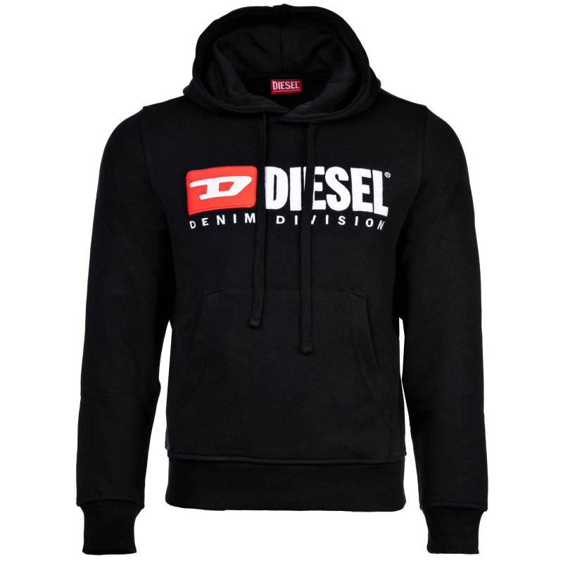 Kapuzenpullover Herren Schwarz L von DIESEL