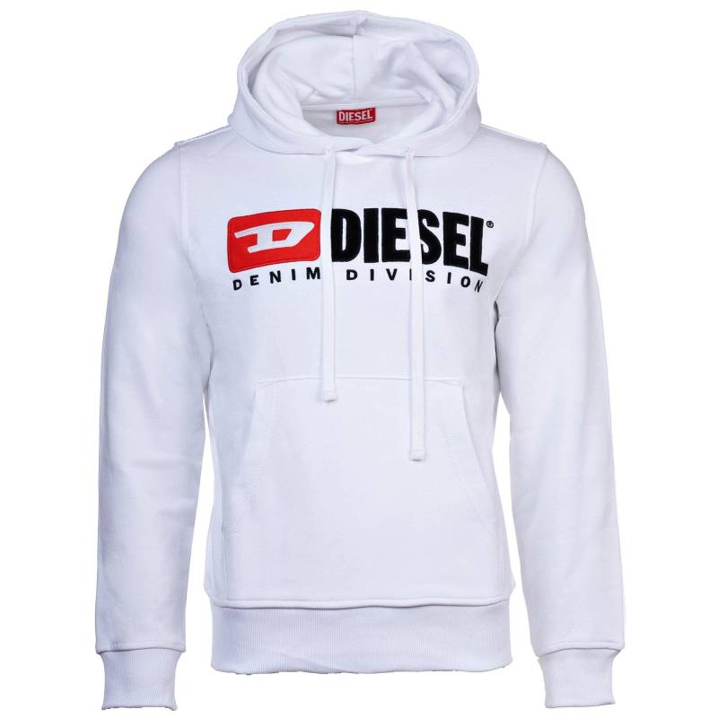 Kapuzenpullover Herren Weiss M von DIESEL