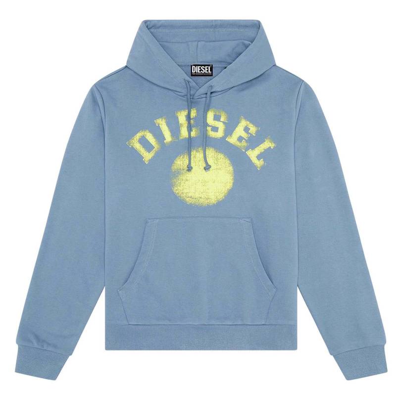 Sweatshirt Bequem Sitzend-s-ginn Hood-k30 Herren Blau M von DIESEL