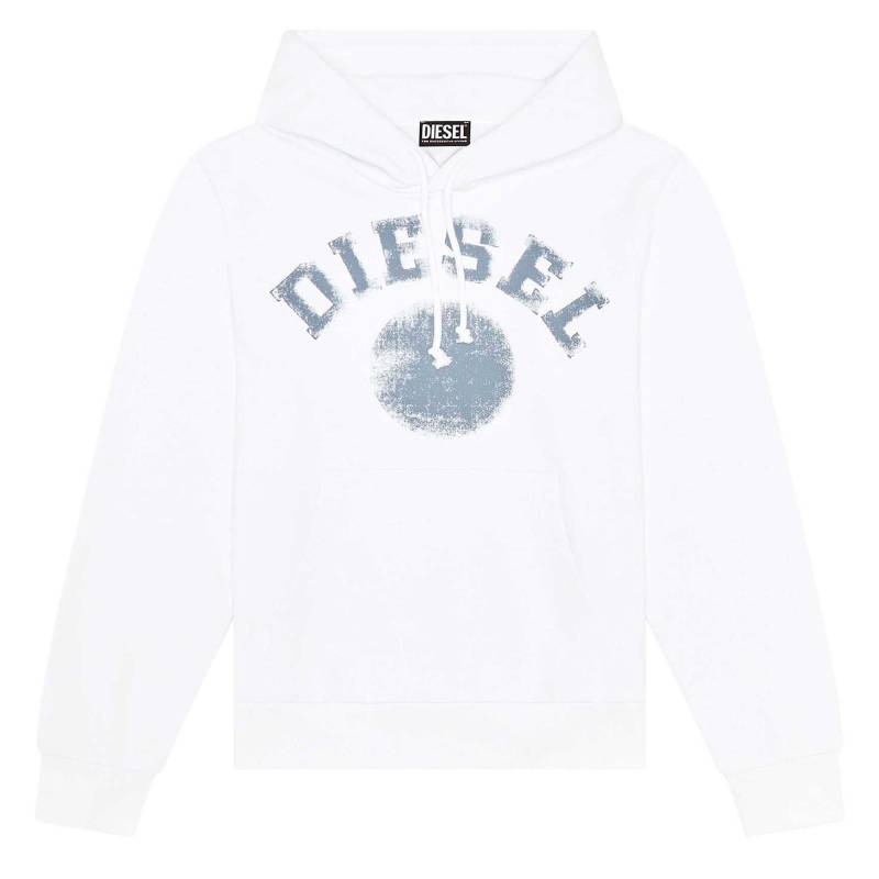 Sweatshirt Bequem Sitzend-s-ginn Hood-k30 Herren Weiss S von DIESEL