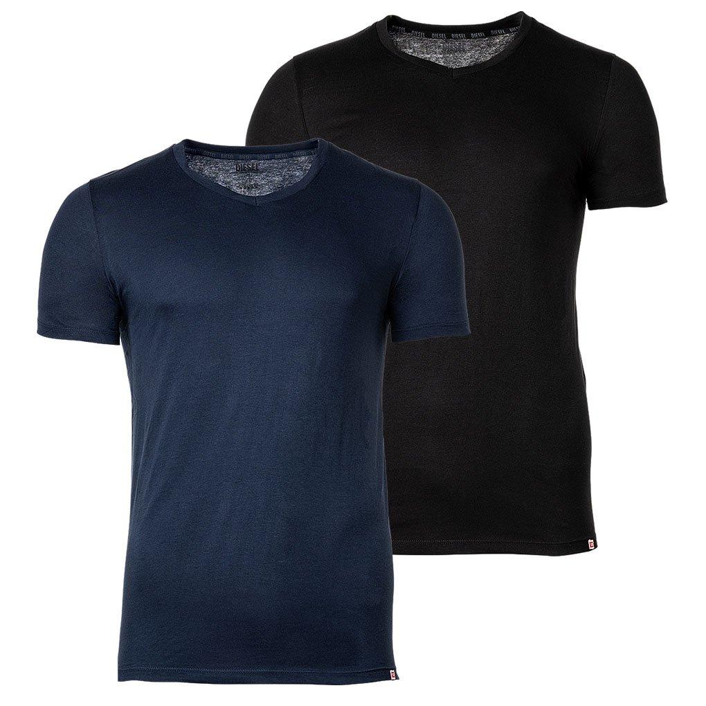 T-shirt 2er Pack Bequem Sitzend-umtee-michael-tube-twopack Herren Blau L von DIESEL