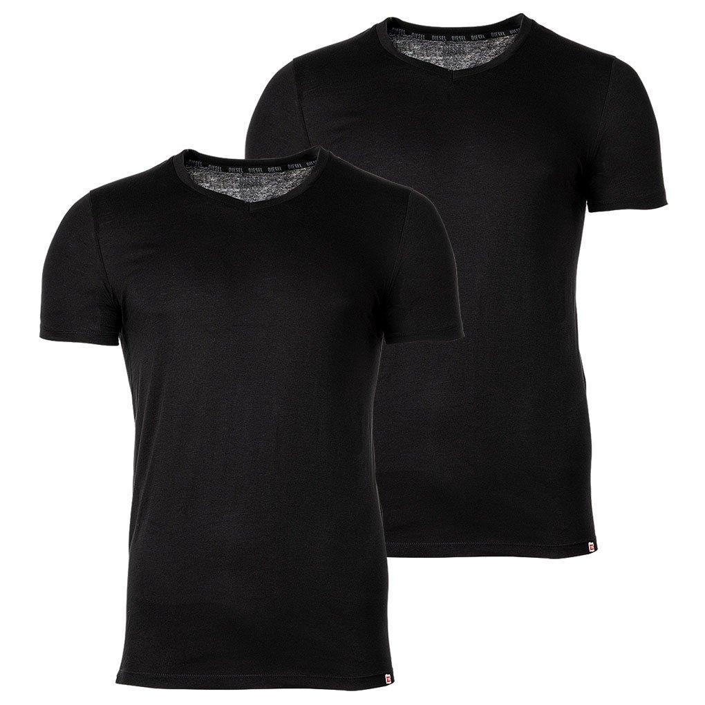 T-shirt 2er Pack Bequem Sitzend-umtee-michael-tube-twopack Herren Schwarz S von DIESEL