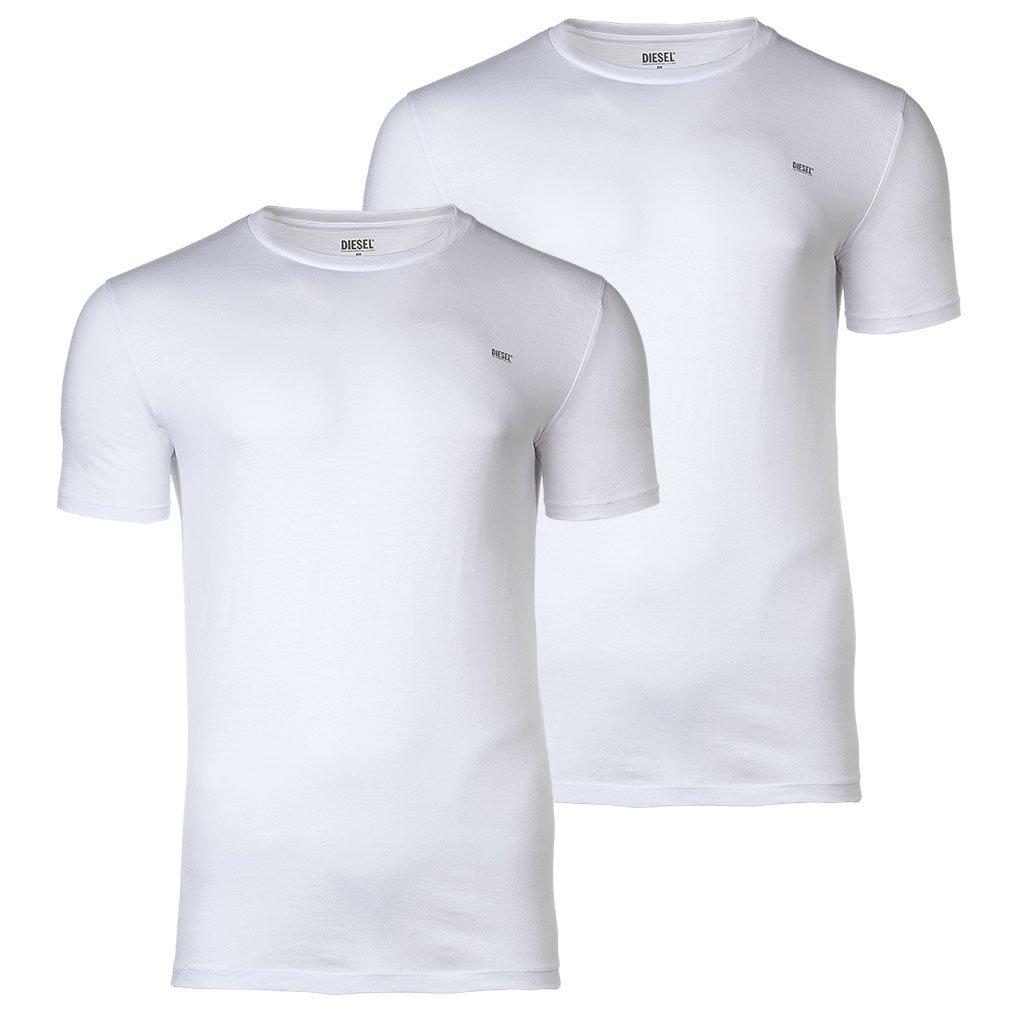 T-shirt 2er Pack Bequem Sitzend-umtee-randal-tube-twopack Herren Weiss L von DIESEL