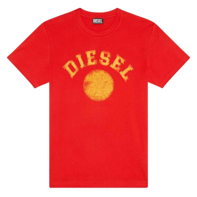 T-shirt Bequem Sitzend-t-diegor-k56 Herren Rot Bunt XL von DIESEL