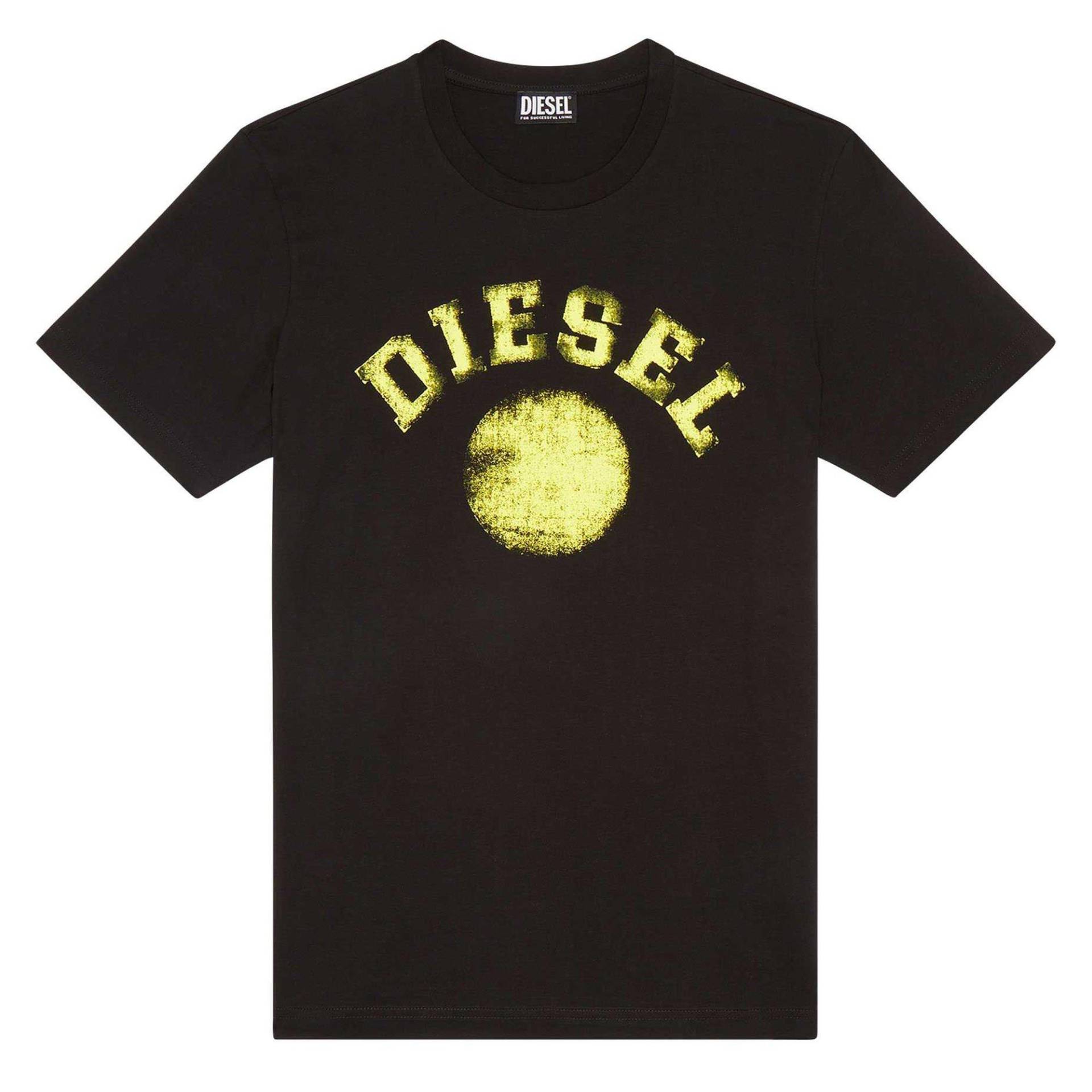 T-shirt Bequem Sitzend-t-diegor-k56 Herren Schwarz S von DIESEL