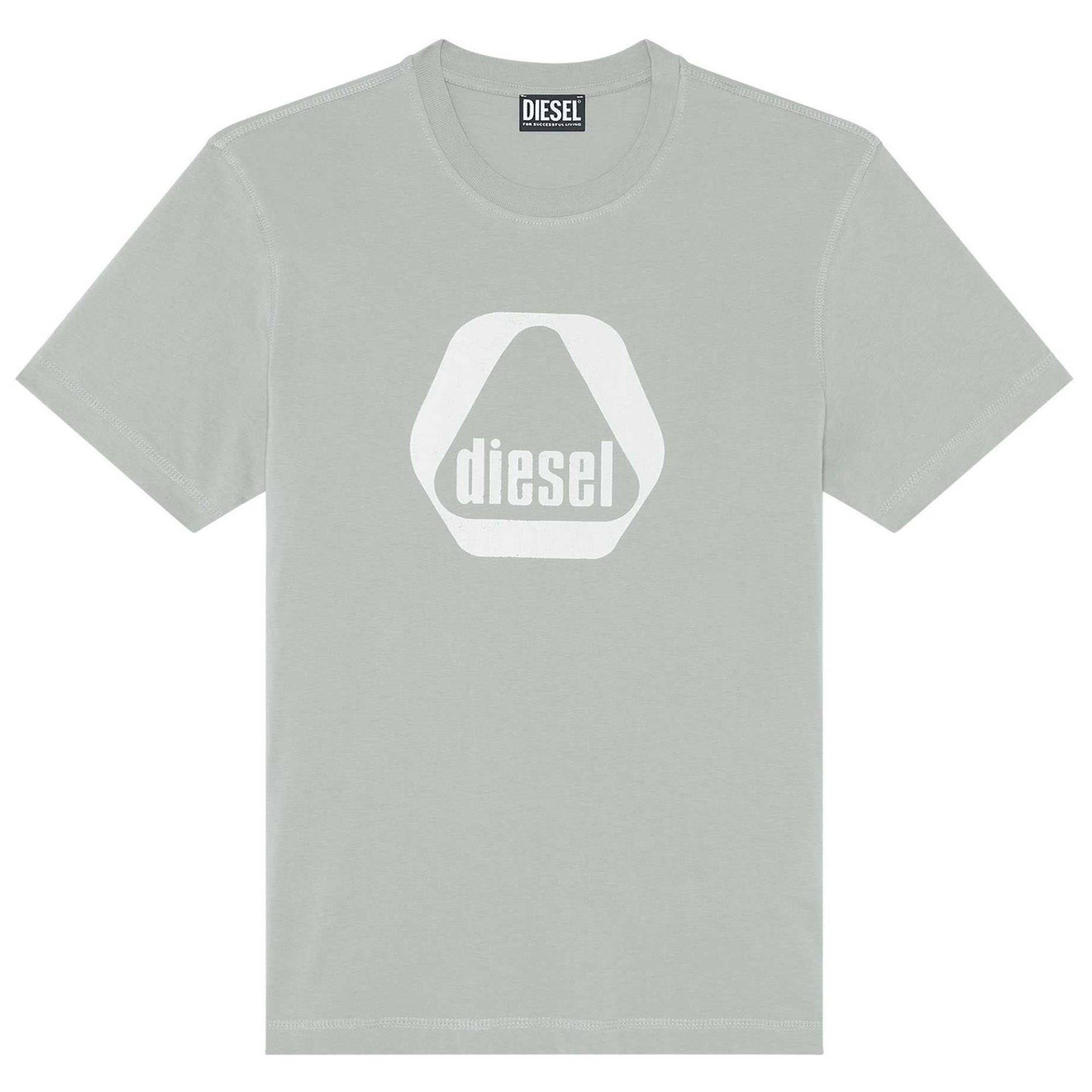 T-shirt Bequem Sitzend-t-diegor-g10 Herren Taubengrau XL von DIESEL