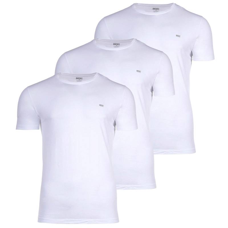 T-shirt Bequem Sitzend-umtee-jackethreepack Herren Weiss XL von DIESEL