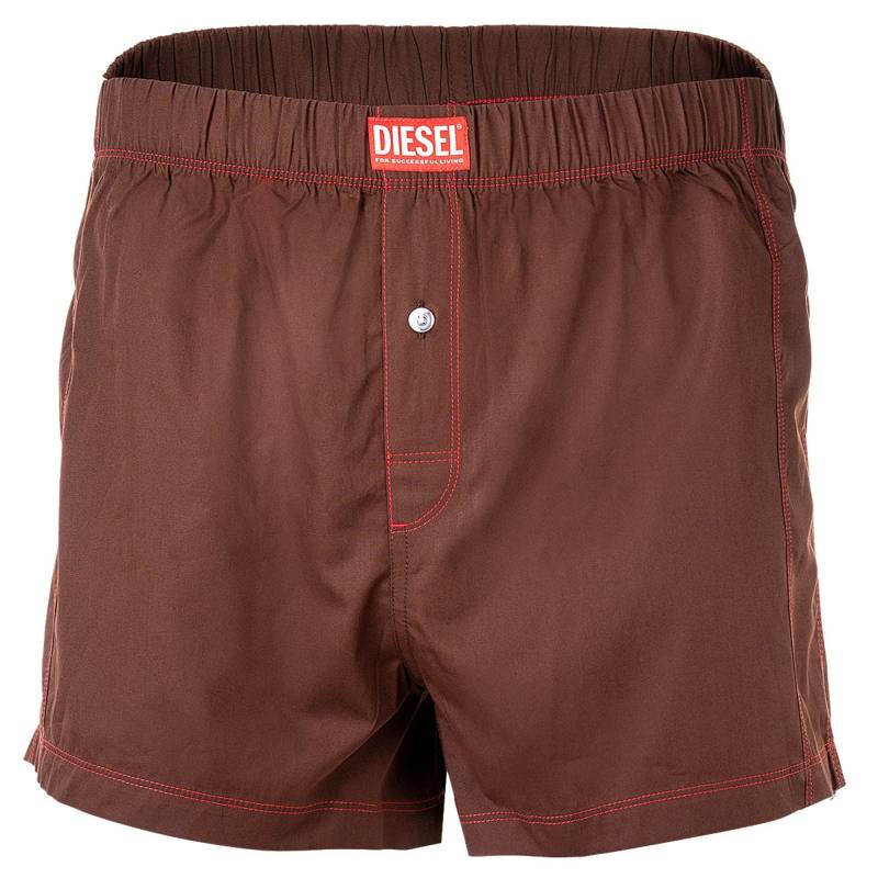 Web-boxershorts Bequem Sitzend-uubx-stark Boxer-shorts Herren Braun L von DIESEL