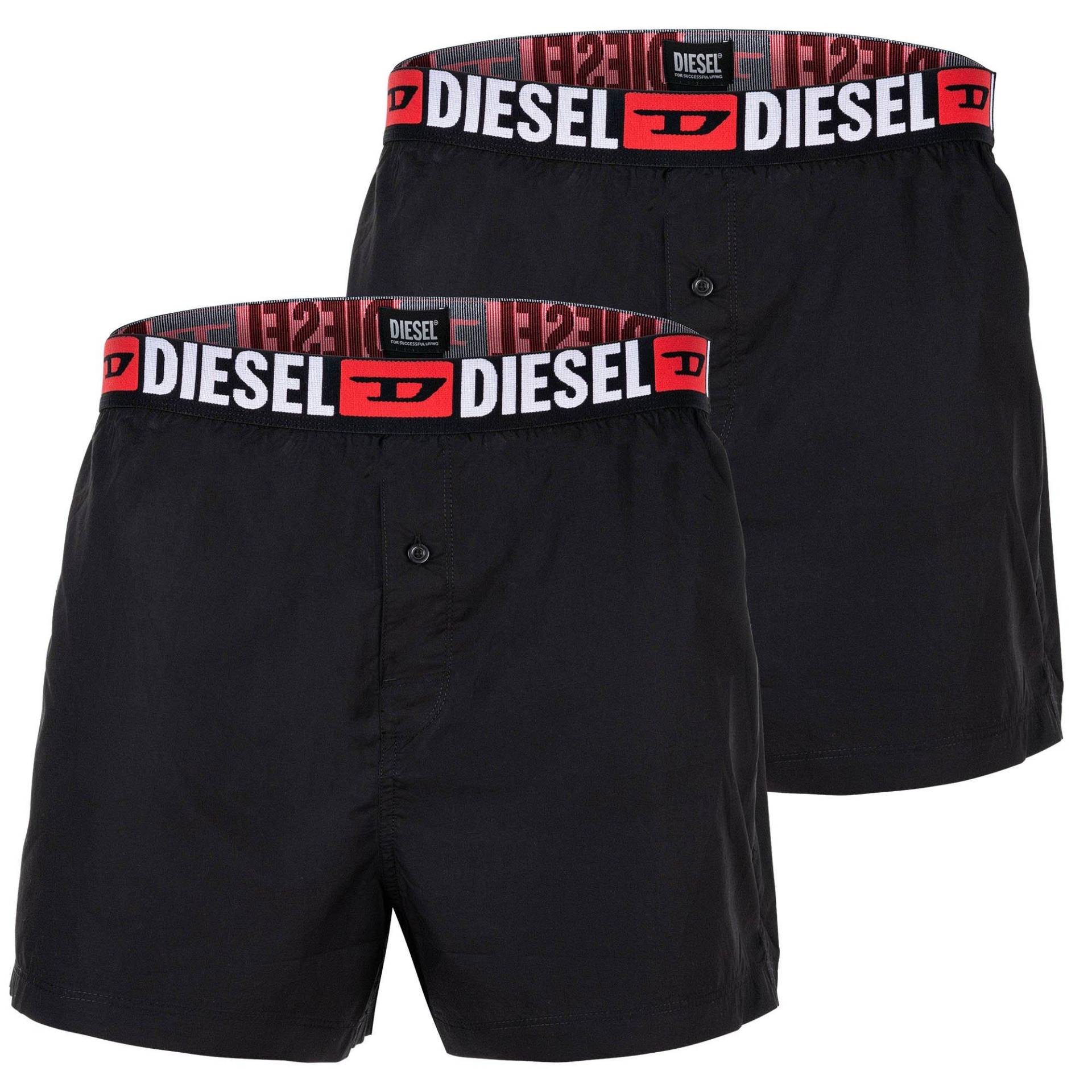 Web-boxershorts Bequem Sitzend-umbx-starktwopack Herren Schwarz M von DIESEL