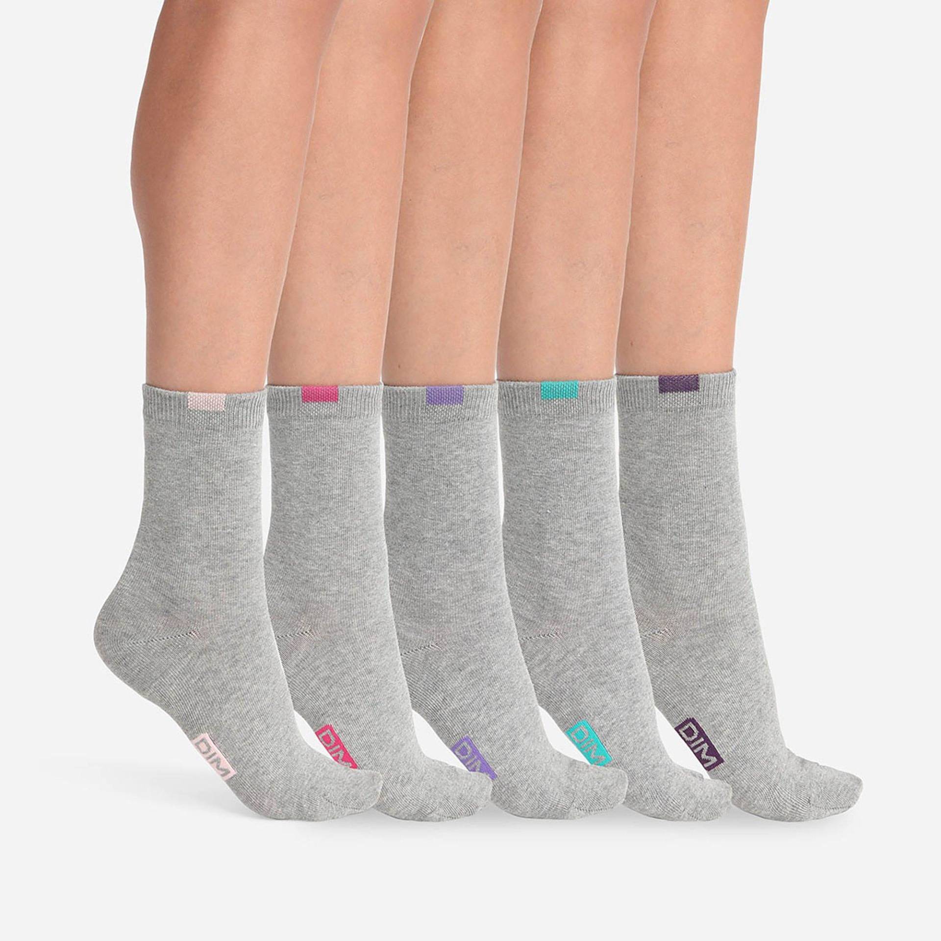 Socken Damen Grau ONE SIZE von DIM