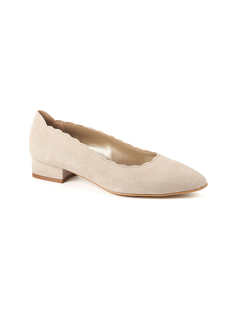 DIRNDL & BUA Trachtenschuhe - Ballerinas beige | 37 von DIRNDL & BUA