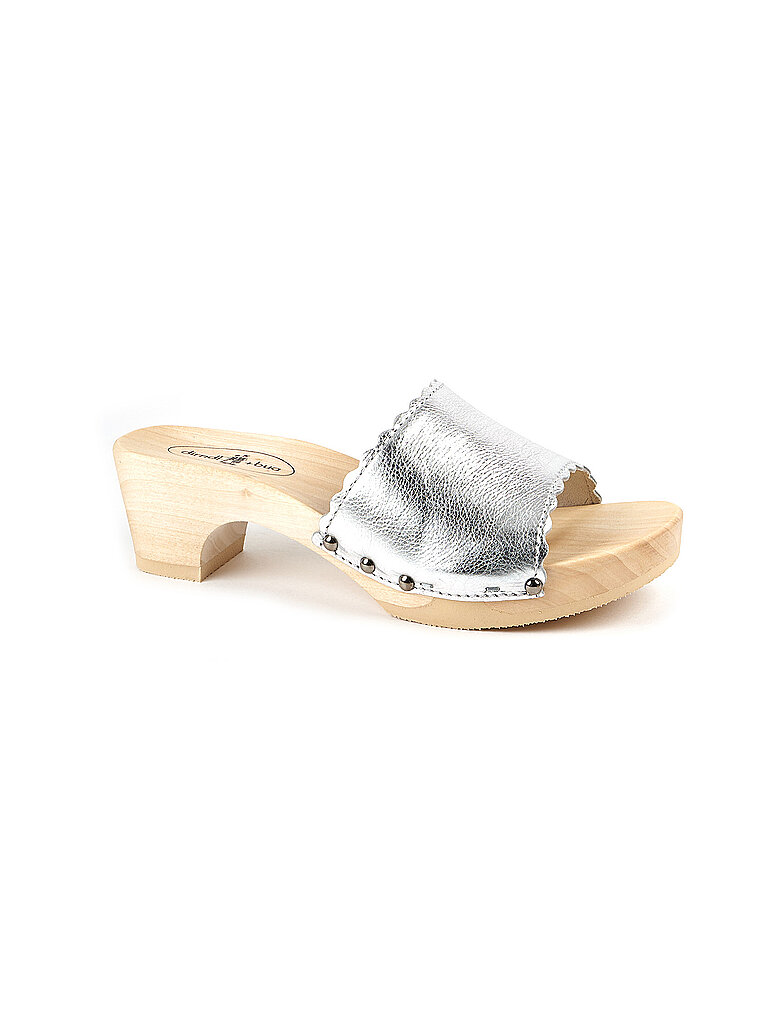 DIRNDL & BUA Trachtenschuhe - Pantolette silber | 38 DIRNDL & BUA Trachtenschuhe - Pantolette silber | 38 von DIRNDL & BUA