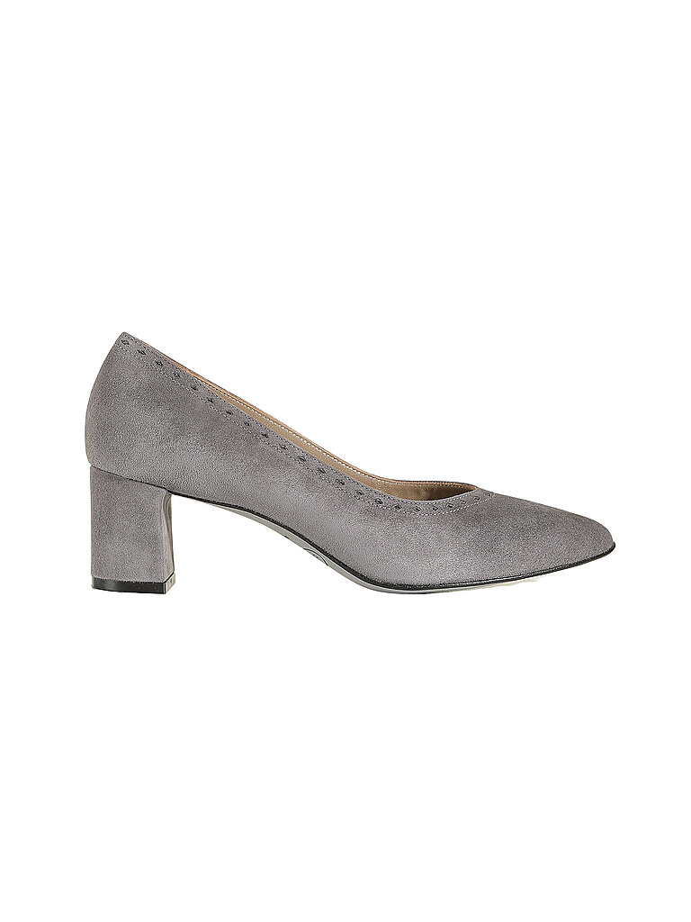 DIRNDL & BUA Trachtenschuhe - Pumps grau | 40 von DIRNDL & BUA