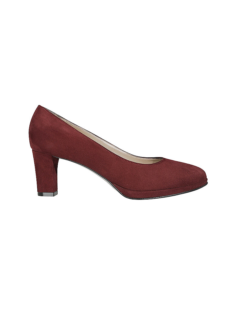 DIRNDL & BUA Trachtenschuhe - Pumps rot | 41 von DIRNDL & BUA