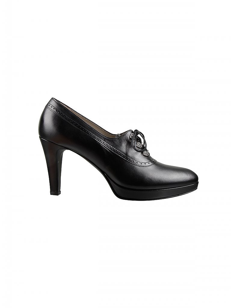 DIRNDL & BUA Trachtenschuhe - Pumps schwarz | 37 von DIRNDL & BUA