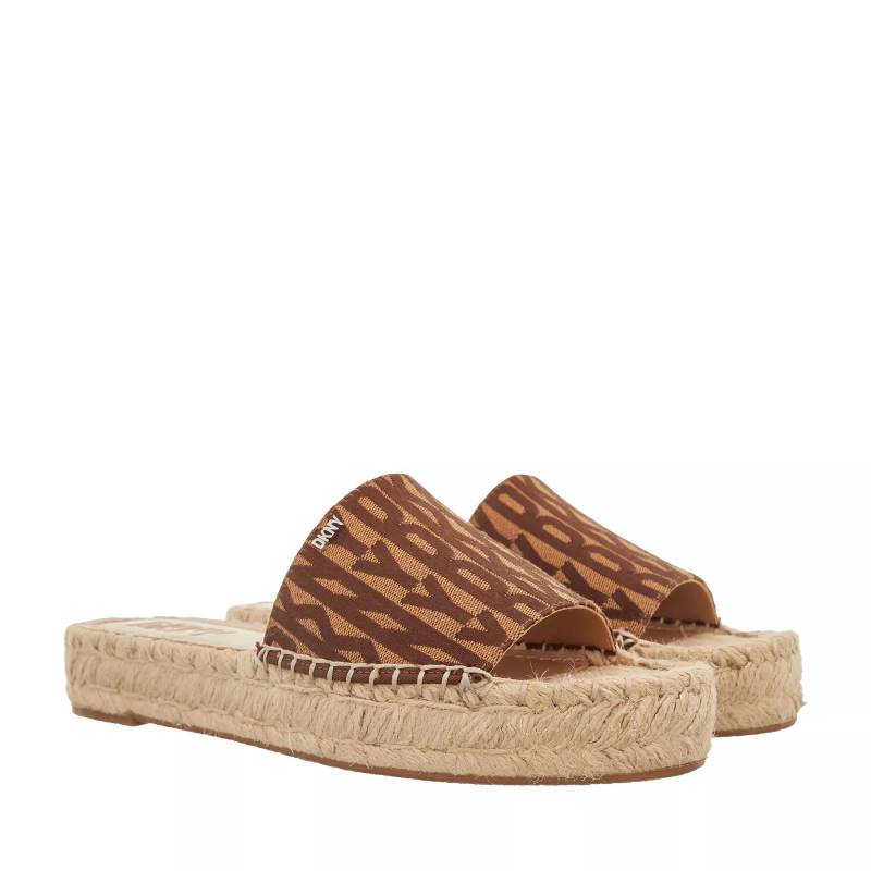 DKNY Espadrilles - Camillo Platform Slide Espadrille - Gr. 38 (EU) - in Beige - für Damen von DKNY