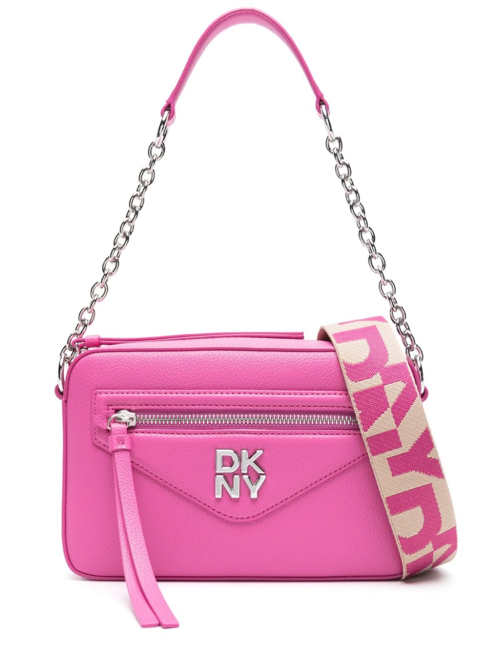 DKNY Greenpoint leather crossbody bag - Pink von DKNY