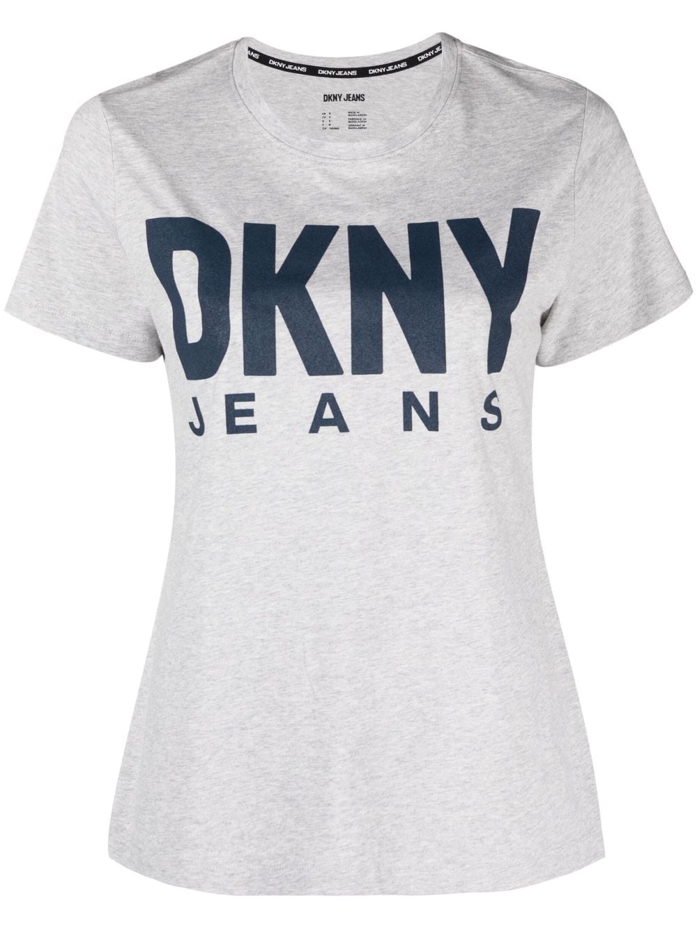 DKNY logo-print T-shirt - Grey von DKNY