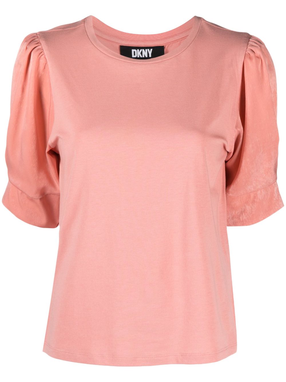 DKNY short-sleeve cotton blend T-shirt - Pink von DKNY