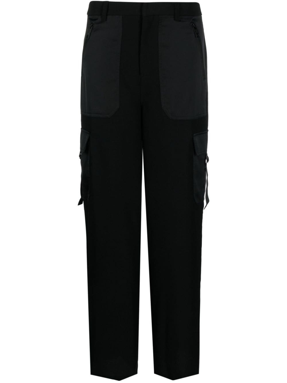 DKNY straight-leg cargo trousers - Black von DKNY