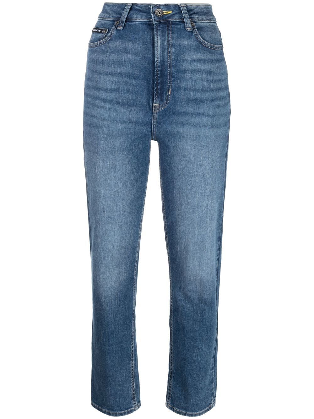 DKNY straight-leg faded jeans - Blue von DKNY