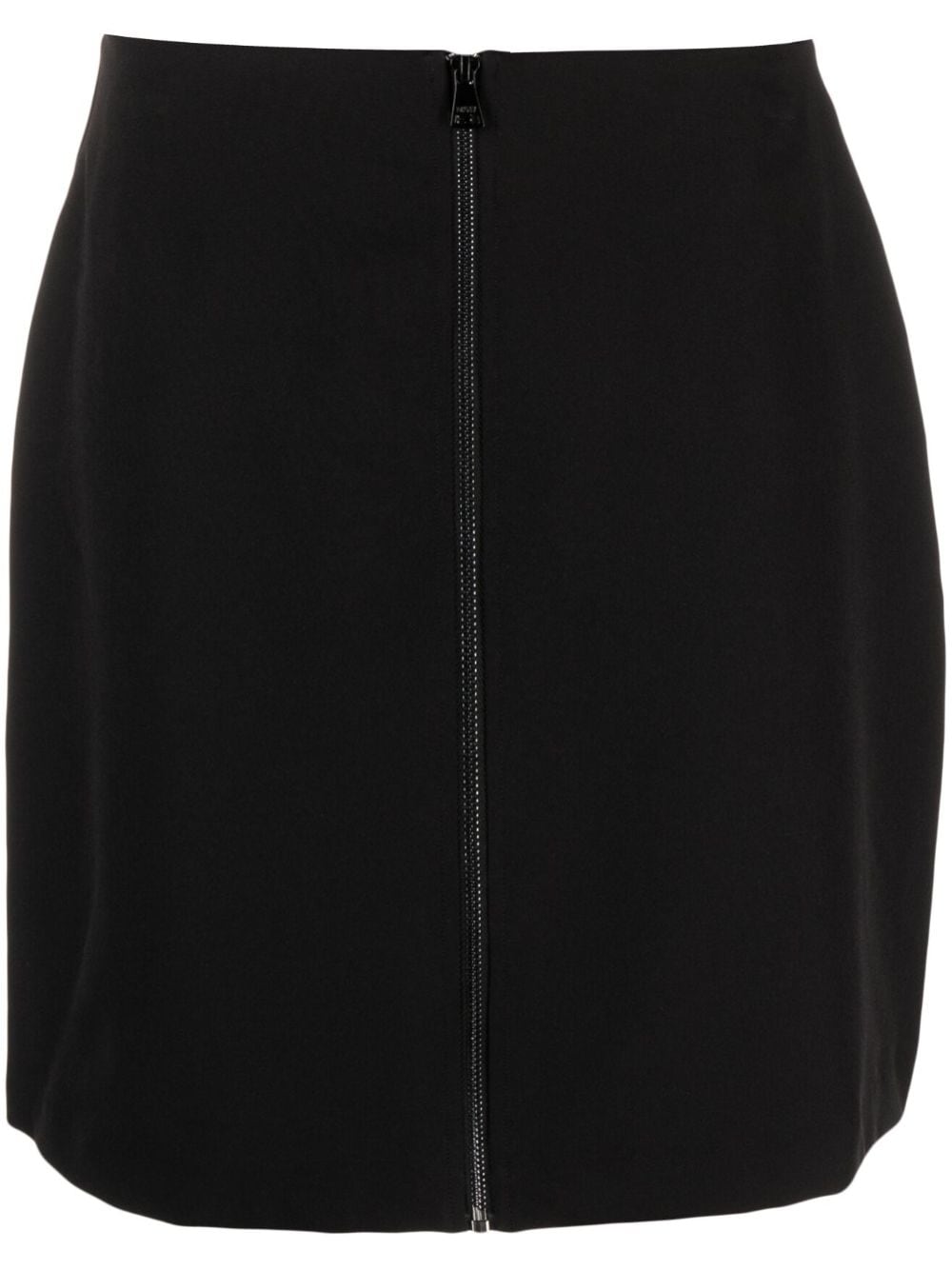 DKNY zip-front midi skirt - Black von DKNY