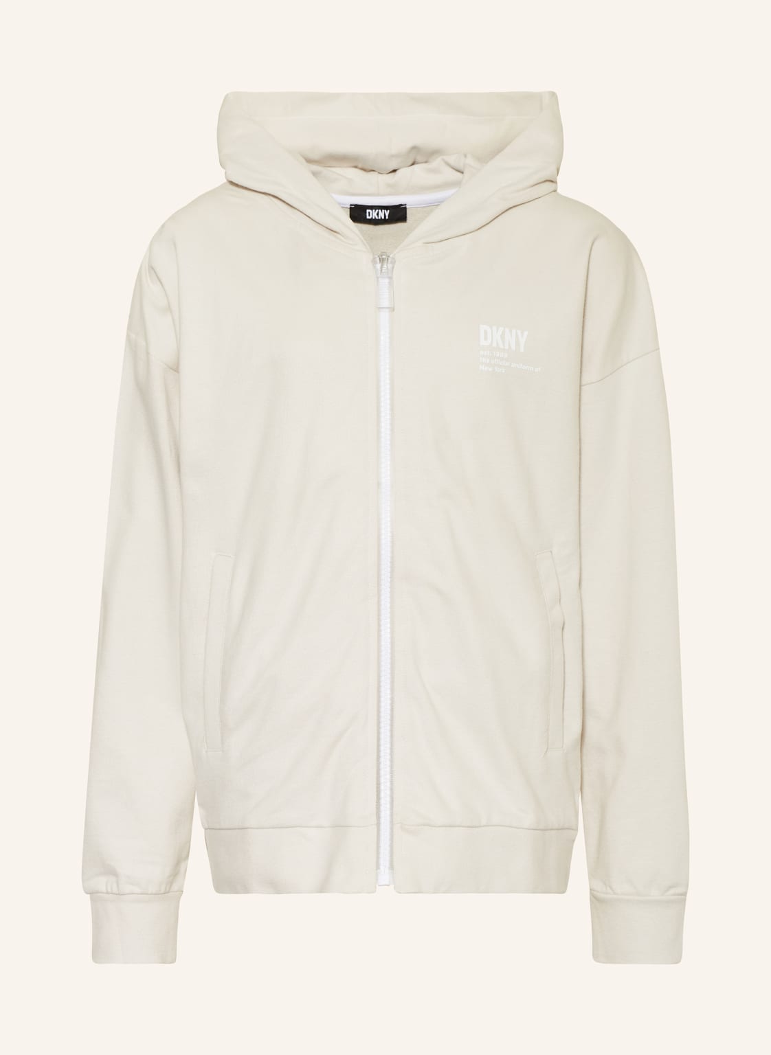 Dkny Sweatjacke beige von DKNY