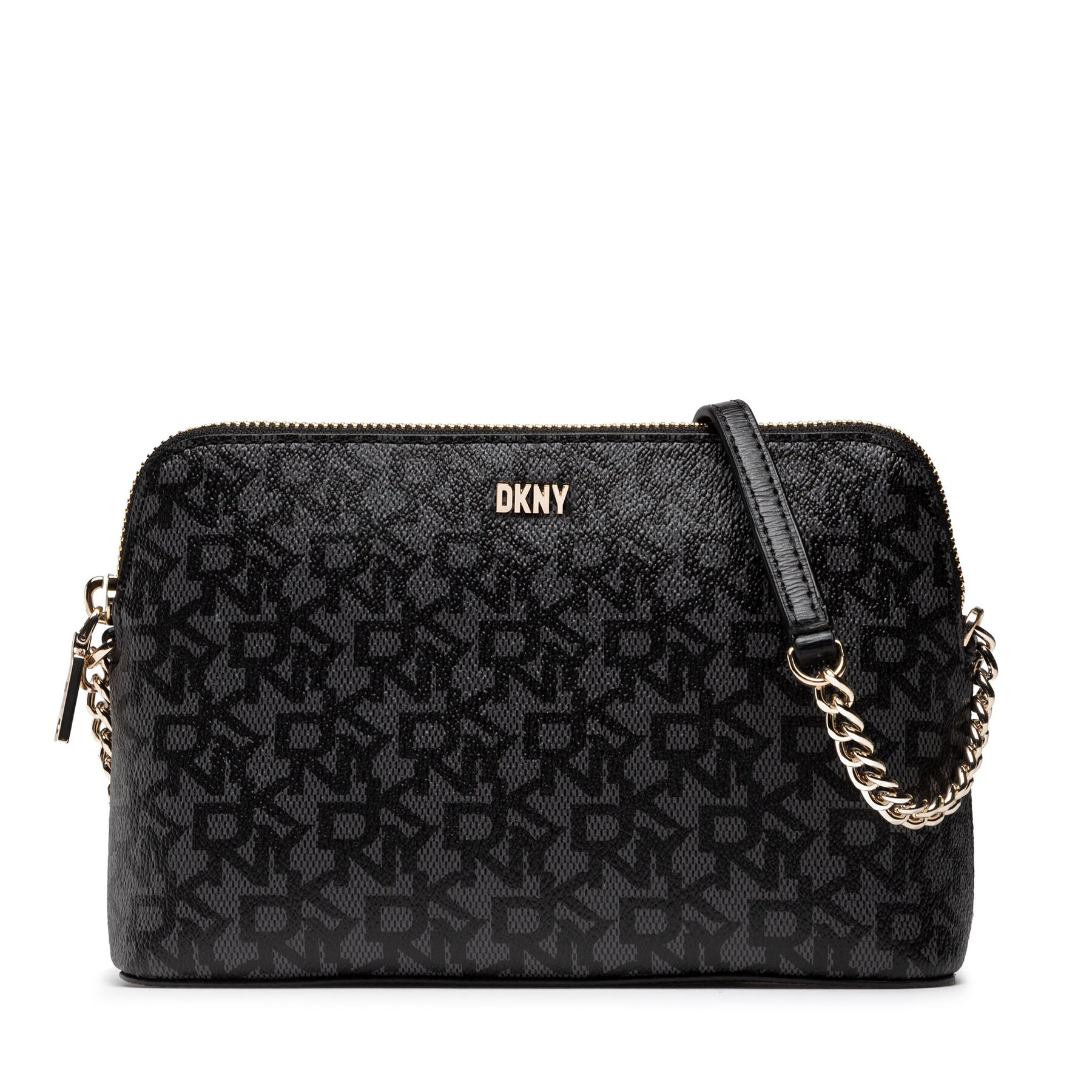 Handtasche DKNY Bryant-Dome Cbody-Lo R83EJ655 Bk Logo XLB von DKNY