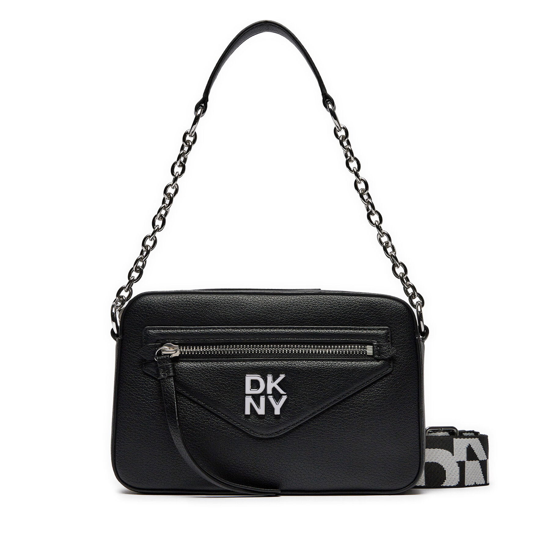 Handtasche DKNY Greenpoint Camera Ba R41EKB91 Black/Silver BSV von DKNY