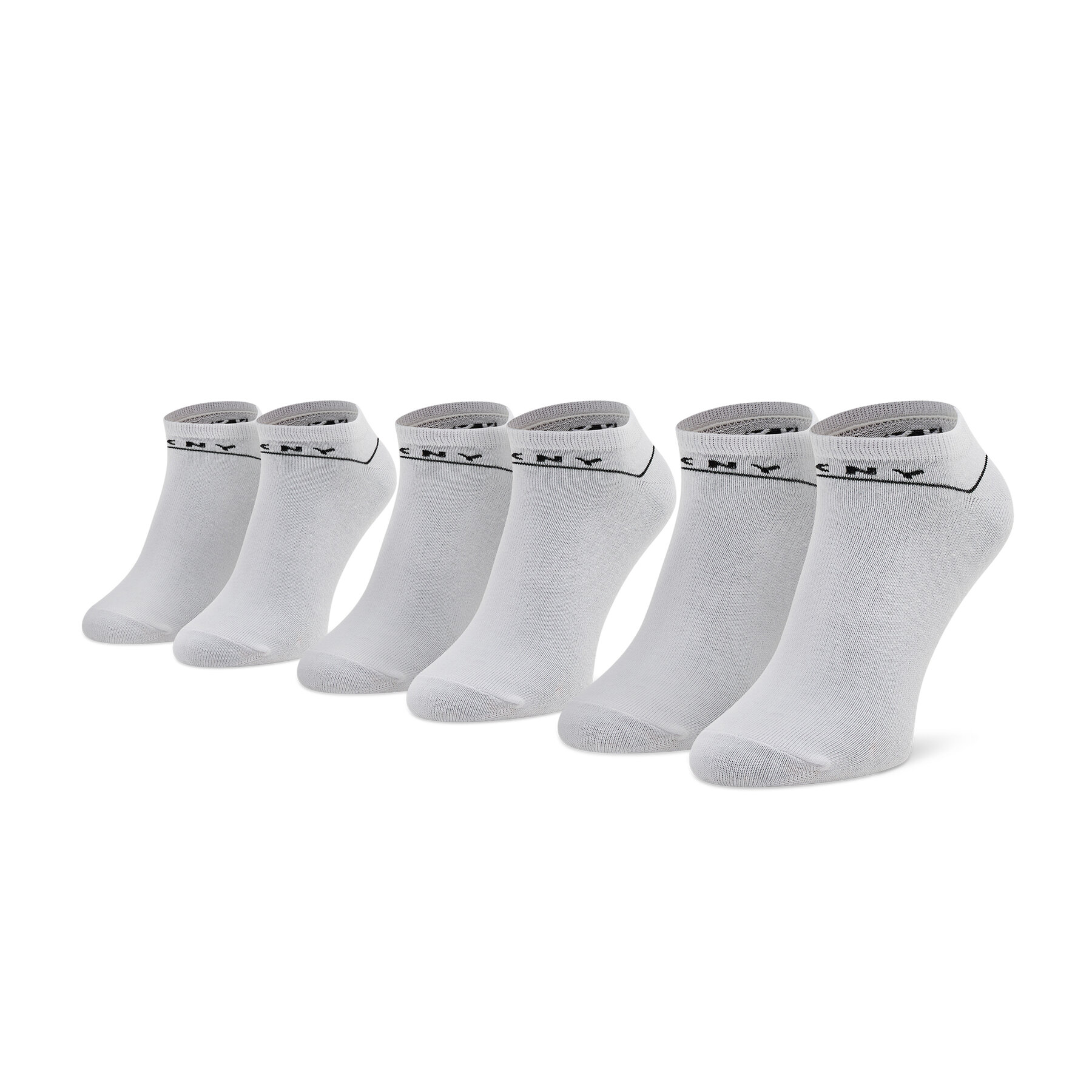 3er-Set hohe Damensocken DKNY Olivia S4_0002T_DKY Weiß 3er-Set hohe Damensocken DKNY Olivia S4_0002T_DKY Weiß von DKNY