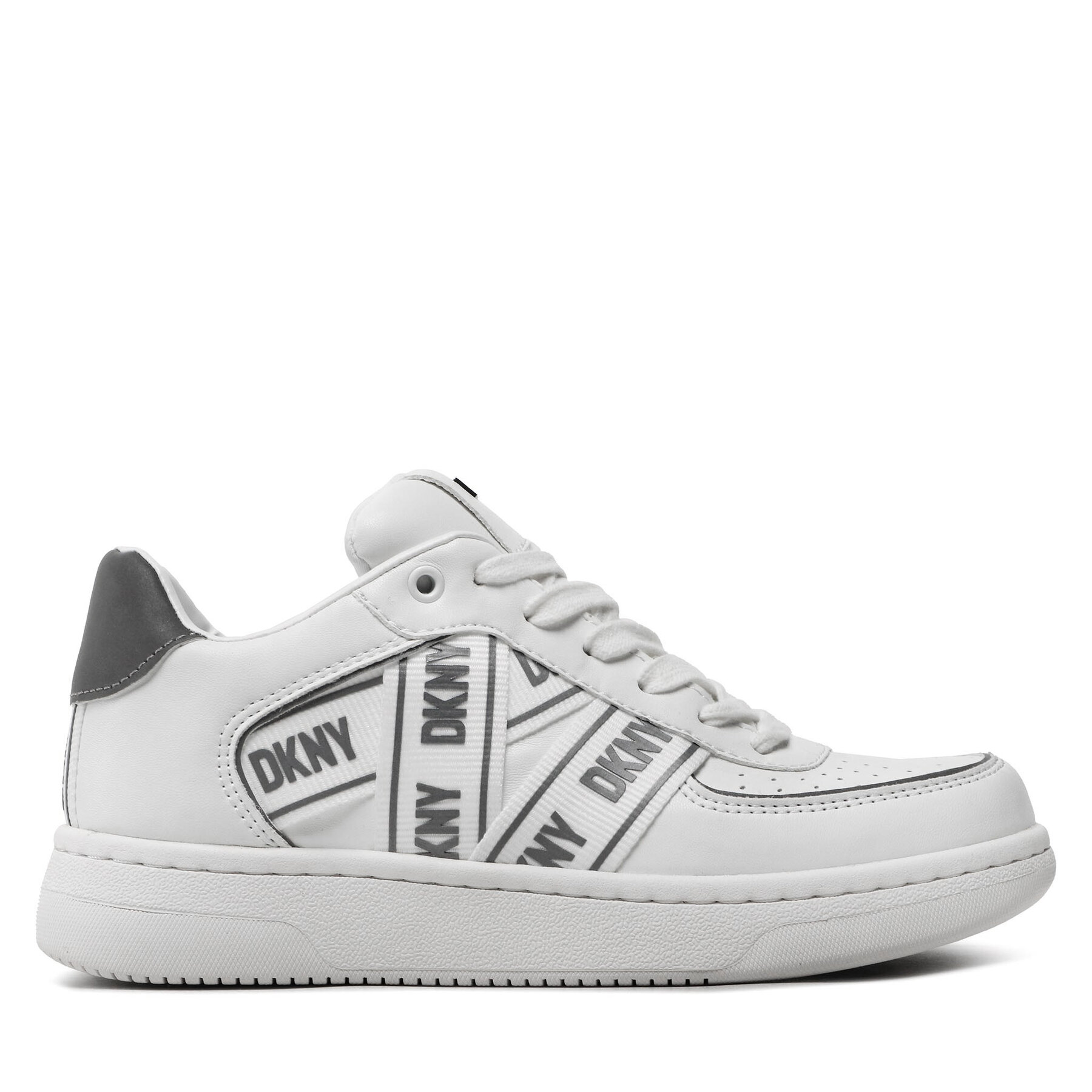 Sneakers DKNY Olicia K4205683 Wht/Silver WTL von DKNY