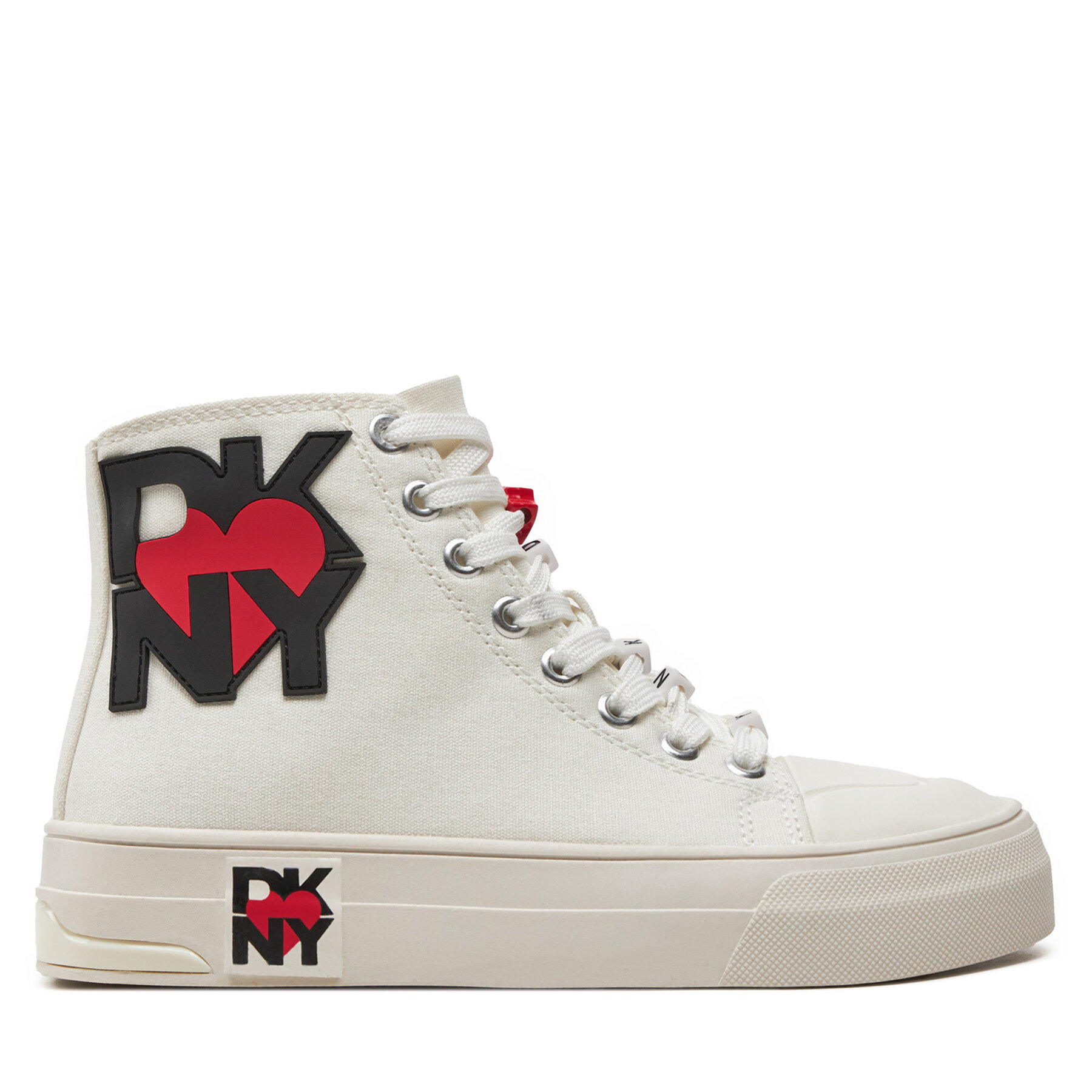 Sneakers aus Stoff DKNY K2478753 Weiß Sneakers aus Stoff DKNY K2478753 Weiß von DKNY