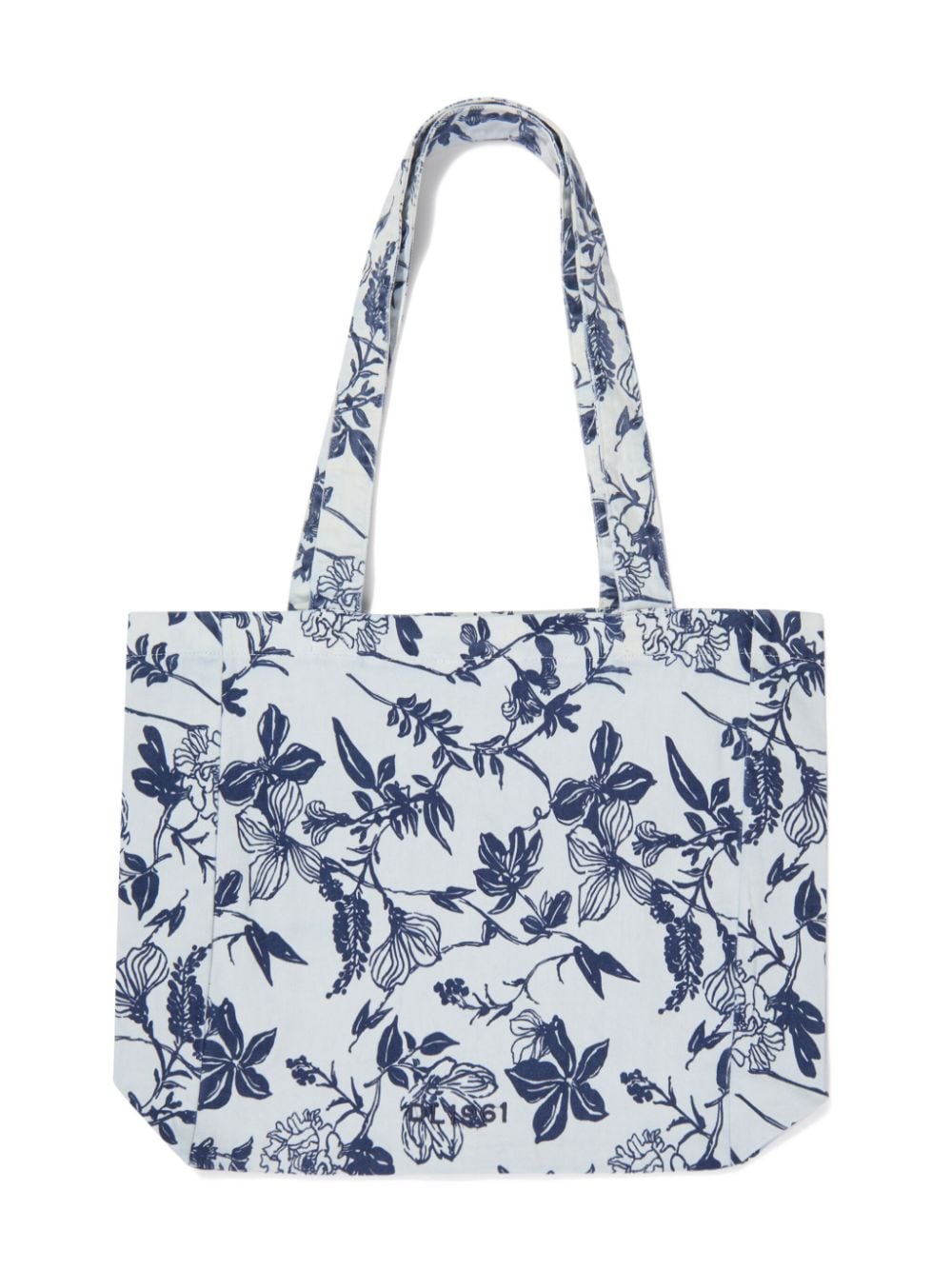 DL1961 KIDS floral-print cotton tote bag - White von DL1961 KIDS