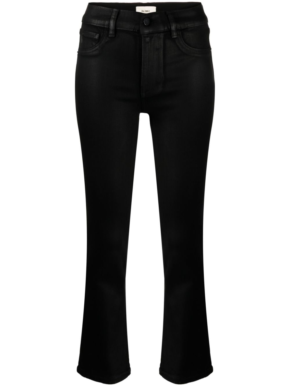 DL1961 Mira mid-rise skinny jeans - Black von DL1961