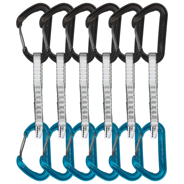 DMM - Aether Quickdraw - Express-Set Gr 18 cm - 6er-Pack grau von DMM