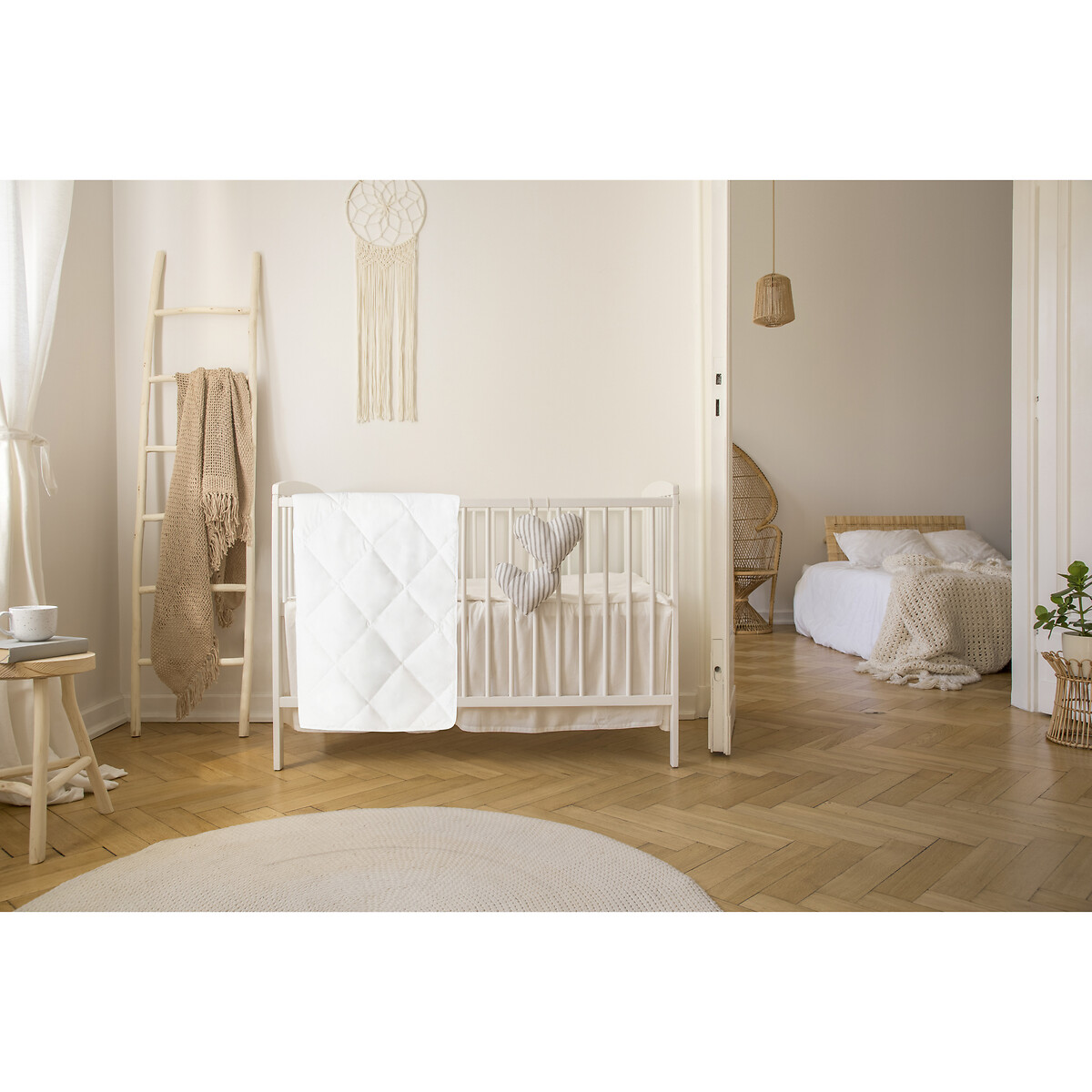 Synthetisches Baby-Duvet, Bezug Bio-Baumwolle von DODO