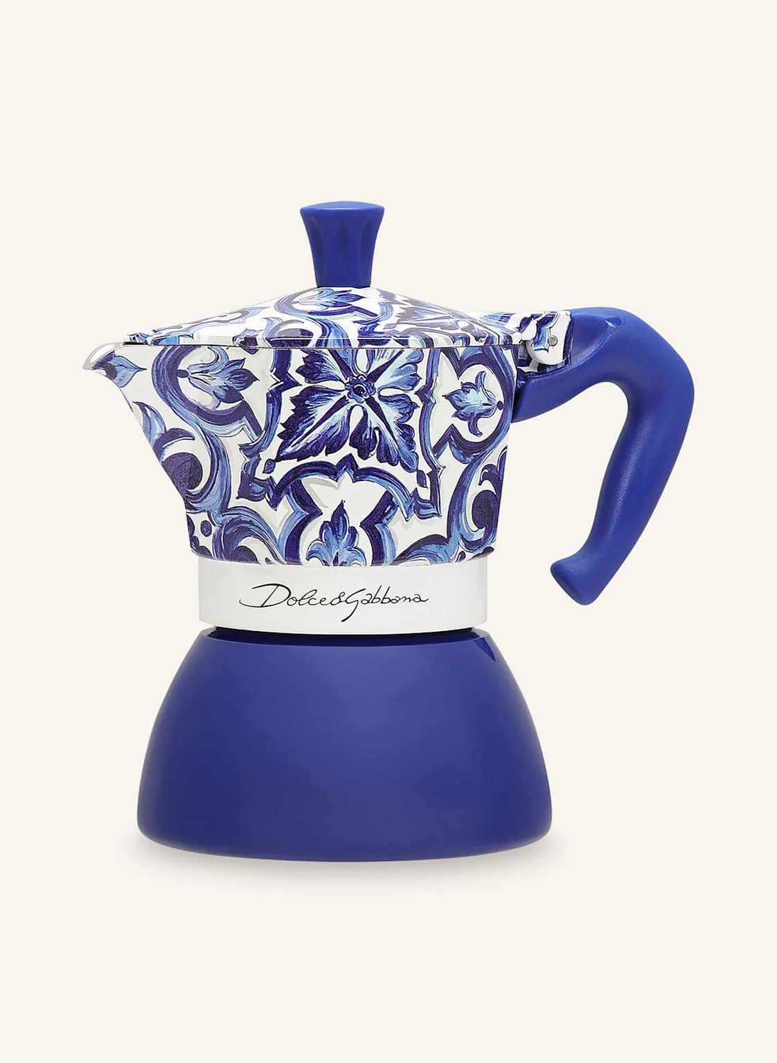 Dolce & Gabbana Casa Espressokocher Moka Induktion blau Dolce & Gabbana Casa Espressokocher Moka Induktion blau von DOLCE & GABBANA CASA